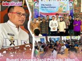 Bupati Konawe Janji Perbaiki Jalan Hingga Permudah Bantuan Alsintan