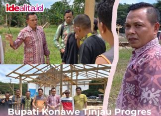 Bupati Konawe Tinjau Progres Relokasi di Pasar Anggopiu