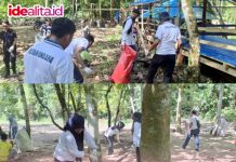 Instruksi Presiden: Rutan Unaaha Gercep Bersihkan Wisata Alam Batu Lapis