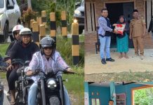 Ngabuburit Ala Bupati Konawe: Motoran, Bagi Sembako dan Serap Curhat Warga