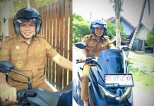 Bupati Konawe Pilih Naik Motor Buat Ngantor, Ternyata ini Alasannya