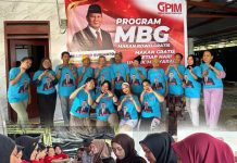Tiga Pekan Berjalan, Posko “Makan Bowo Gratis” Konawe Tiap Hari Diserbu Warga