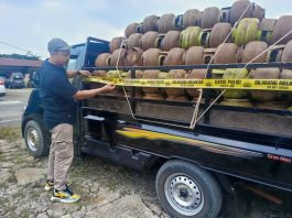 Polres Konawe Gagalkan Pengiriman 420 Tabung Gas Subsidi ke Morowali