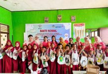 PWAT dan CSR Antam Konut Hadirkan “Seribu Senyum Anak” di SDN 7 Molawe