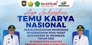 Keren! Konawe Jadi Tuan Rumah Temu Karya Nasional Pemerintah Desa