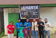 Antam Konut Dorong Kemandirian Pemuda Mowundo Lewat Karta Sport Apparel