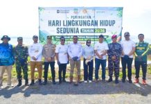 Hari Lingkungan Hidup: Antam Konut Tanam 300 Pohon di Molawe