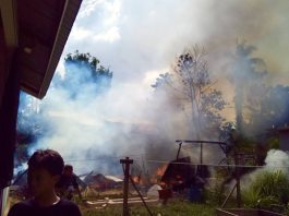 Dua Rumah di Wawotobi Konawe Ludes Terbakar, Diduga Korsleting Listrik
