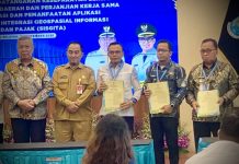 Bupati Konawe Teken MoU SISGATA, Pengelolaan Pajak Lebih Transparan