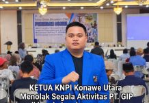 Ketua KNPI Konut Tegas Tolak Kehadiran PT GIP di Bumi Oheo