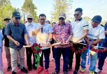 H. Amir Resmikan Lapangan Voli PRI di Tongauna, Siapkan Turnamen Berhadiah Rp20 Juta